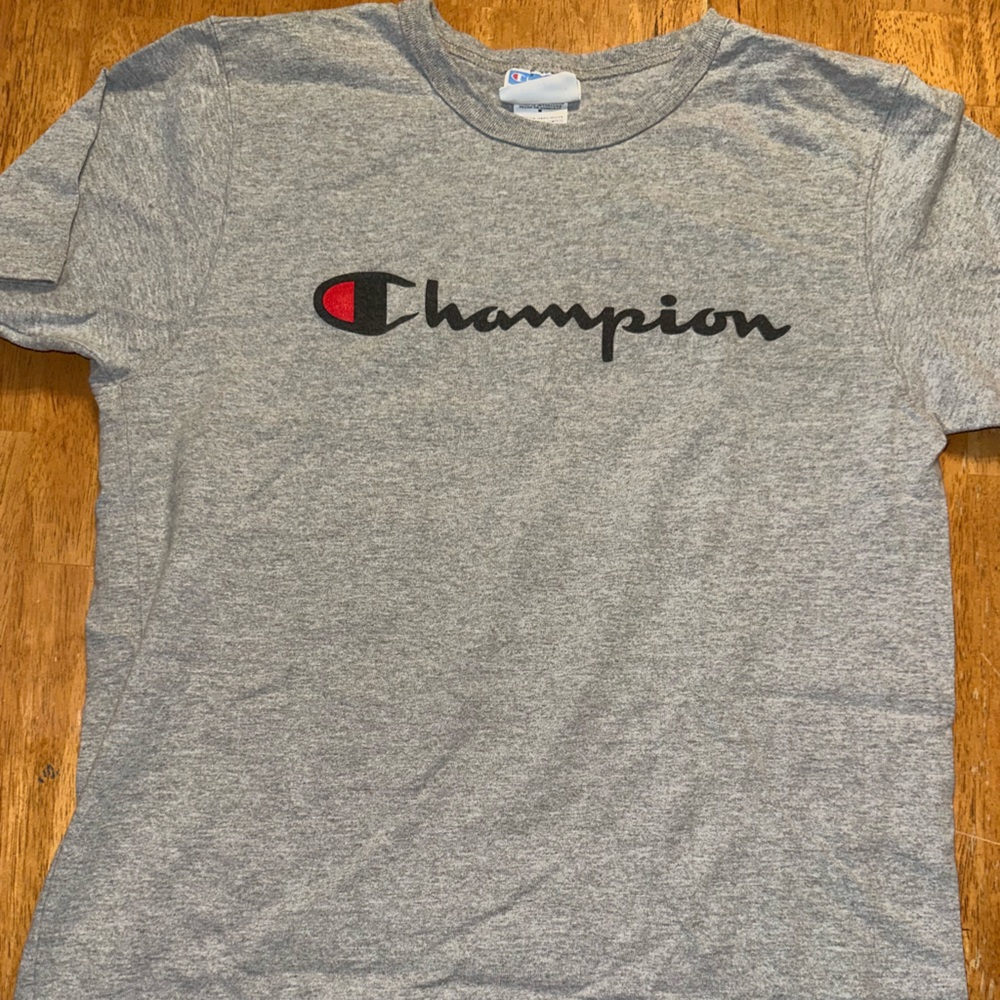 Champion Gray Short Sleeve Tee